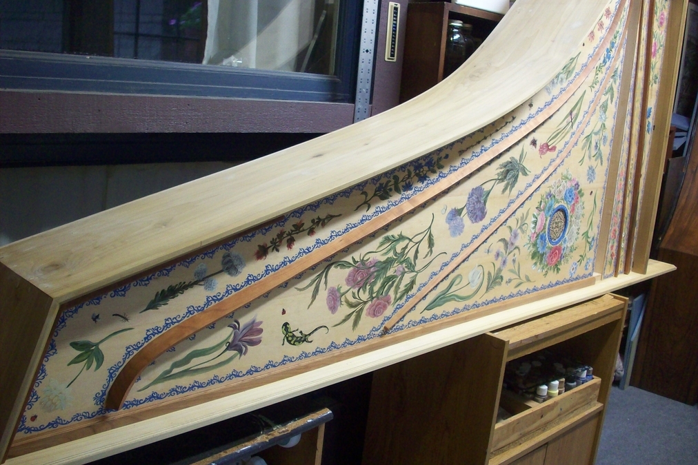 Franco/Flemish Harpsichord Soundboard