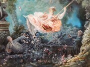 Detail of my rendition of Fragonard's "The Swing"