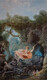 Oil Painting for Lid Front Flap after Fragonard ~Commissioned Art