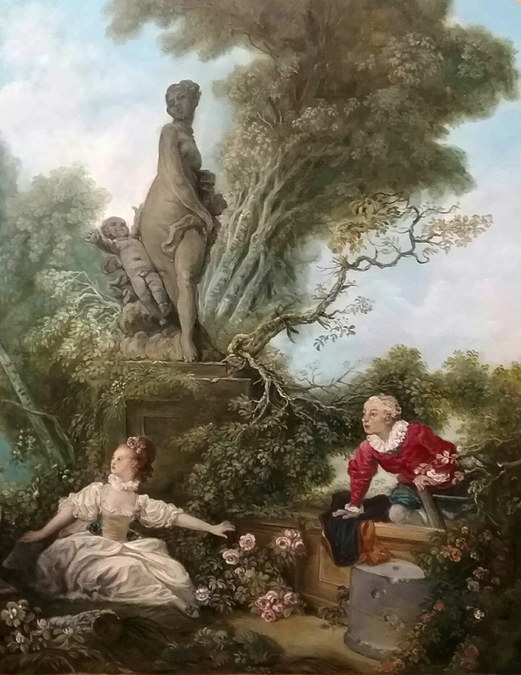 The Surprise after Fragonard