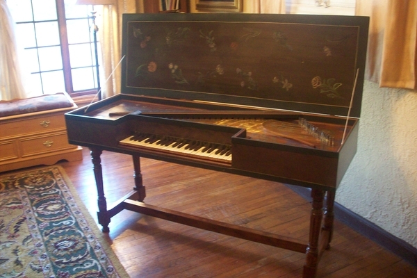 Early Flemish Rectangular Virginal