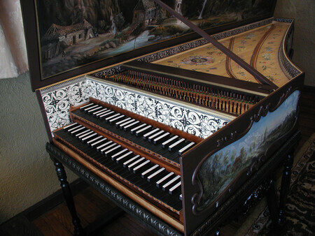 Flemish Double Harpsichord after Ruckers 1620