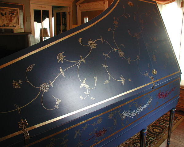 French Harpsichord after Stehlin detail