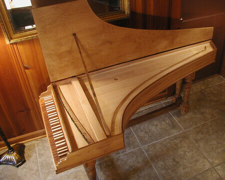 Harpsichord in the Italian style after Perticis