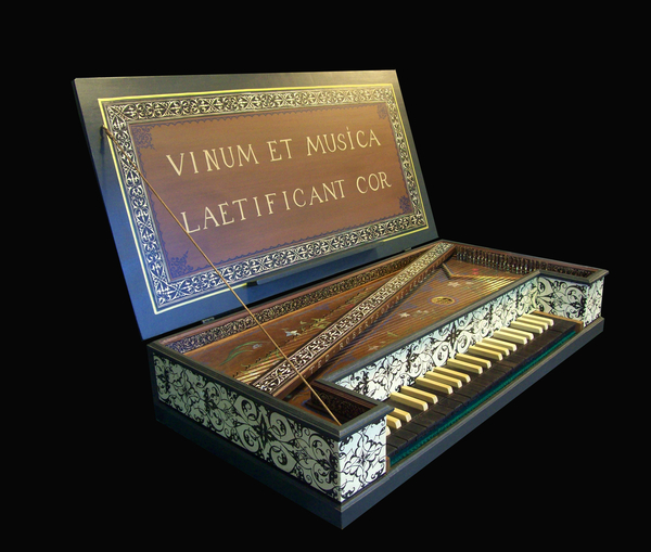 Octave Spinet based on the 1581 Hans Ruckers